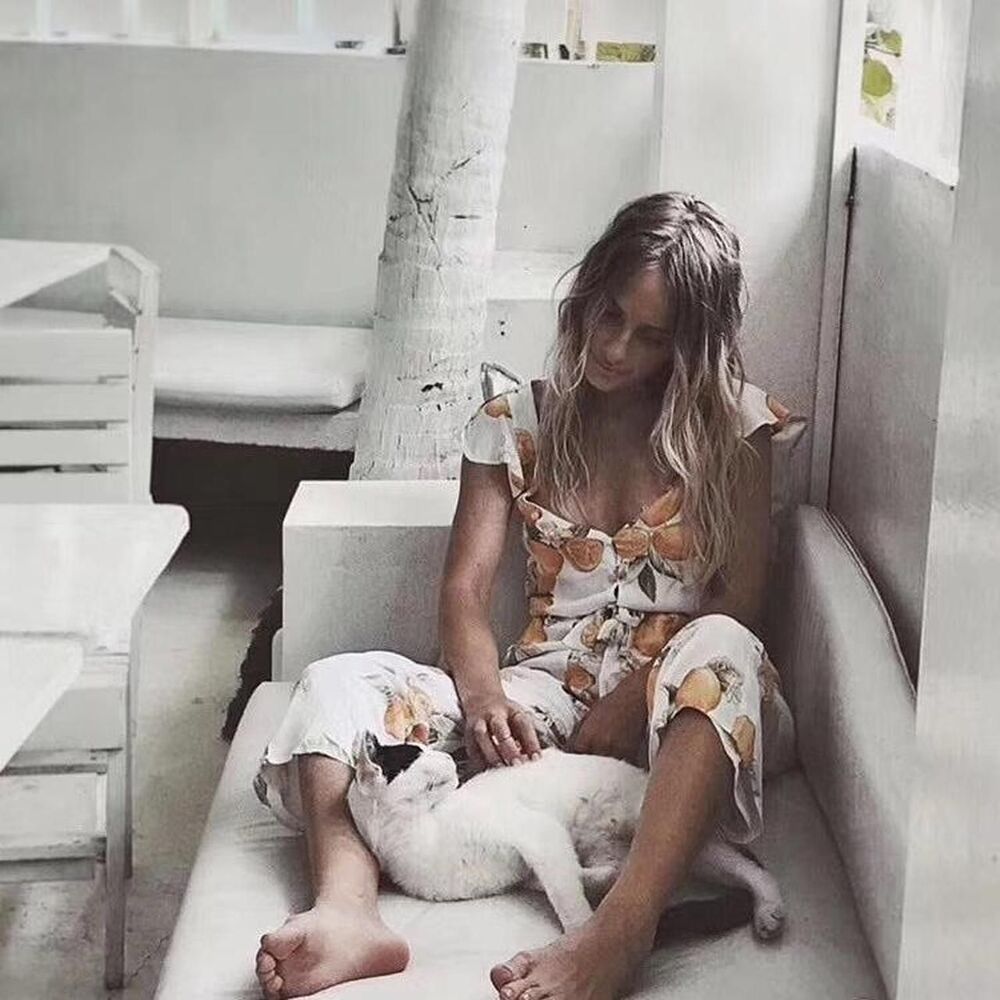 For love lemons Women's multi Jumpsuit - Picture 3 of 7
